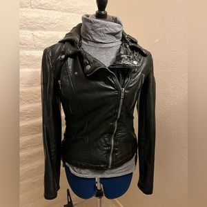 Free People Faux Leather Jacket